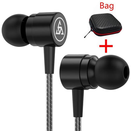 Simvict New Super Bass Sport Earphone In-ear Headphones With Mic Handsfree Headphones for Phones 3.5mm Connector Headset