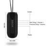 M&J Tg117 Bluetooth Speaker Outdoor Mini Soundbar Waterproof Portable Wireless Column Loudspeaker With Tf Fm Usb Aux For Xiaomi