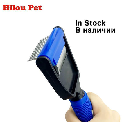 Multi-purpose Pet deshedding Comb Cat Dog Hair Remover Brush Grooming Tools Comb Hair For Pet Supply