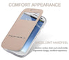 Luxury Smart Touch Slim Stand Flip Case For Samsung Galaxy S3 I9300 Back Cover Bag Terse Leather With Retail Box Window View