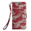 For Apple Iphone 7 6 6S Plus 5 Cover Luxury Fashion Army Camo Camouflage Leather Flip Case For Samsung Galaxy S8 S6 S7 Edge Case