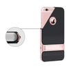 Hybrid Tpu+Pc Phone Case For Apple Iphone 7 Plus 6 6S Plus Xs Max Xr Hard Frame Cover With Bracket Holder For Iphone 7 Plus Capa