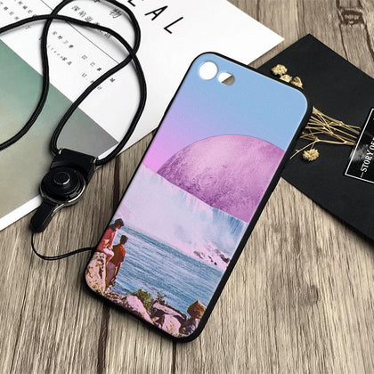 Vintage Trippy Art aesthetic Coque soft silicone TPU Phone Case cover Shell For Apple iPhone 5 5s Se 6 6s 7 8 Plus X XR XS MAX