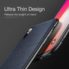 Cafele Cloth Case For Iphone X Xr Xs Max Case Ultra Thin Soft Tpu Edge Shockproof Business Style Phone Cover For Iphone X Shell