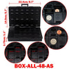 Aidetek Esd Safe Enclosure For Chips Diodes Electronics Storage Cases & Organizers Smd Storage Plastic Toolbox Label Boxall48As