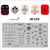 2018 Stainless Steel Stamping Plate Template Xmas Dot Geometric Flower Bird Owl Pigeon Vintage Alphabet  Nail Tool Jr131-140