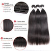 Brazilian Straight Hair Bundles With Closure Human Hair Bundles With Closure 3 Bundles With Closure Remy Hair Extensions