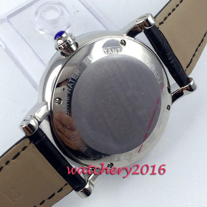 43mm Debert Grey Dial 316L steel case DG Automatic movement men's Watch