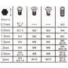 Nk Mixtos 7X Mini Hex Allen Wrench Micro 0.7Mm-3Mm Hexagon Hex Allen Key Set Wrench Screwdriver Tool Kit