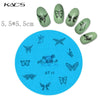 Kads Nail Art Template 36 Designs Chinese Style Ink-Painting Wordart Image Template Nail Stamping Plate Nail Art Stencils