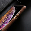 For Iphone Xs Max Genuine Leather Phone Case For Iphone Xs Max Xr X 7 8 Plus 8Plus Ckhb Cowhide Ultra Slim Card Slot Back Cover