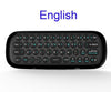 Vontar 2.4G Wireless Mini Keyboard Air Mouse 057 English Russian For Windows Android Tv Box Rechargeable Same As W1 Air Mouse
