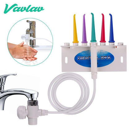 Vaclav Faucet Water Flosser Oral Irrigator Dental Flosser Dental SPA Floss Water Jet Pick Water Dental Pick Oral Irrigation Pic