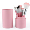 15Pcs Pink Makeup Brushes Set Pincel Maquiagem Powder Eye Kabuki Brush Complete Kit Cosmetics Beauty Tools With Leather Case