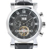 Tiedan Mens Watch Luxury Top Tourbillon Mechanical Clock Male Military Business Self-Winding Wristwatch Genuine Leather Day Hour