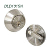 Probrico Deadbolt With Key And Button Nickel /Oil Rubbed Bronze Finished Single Cylinder Home Door Gate Atresia Mortice Haedware