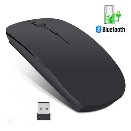 Wireless Mouse Bluetooth Mouse Silent Computer Mouse Rechargeable USB Mause Ergonomic Mice Cordless  Optical Mice For Laptop PC