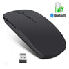 Wireless Mouse Bluetooth Mouse Silent Computer Mouse Rechargeable Usb Mause Ergonomic Mice Cordless  Optical Mice For Laptop Pc