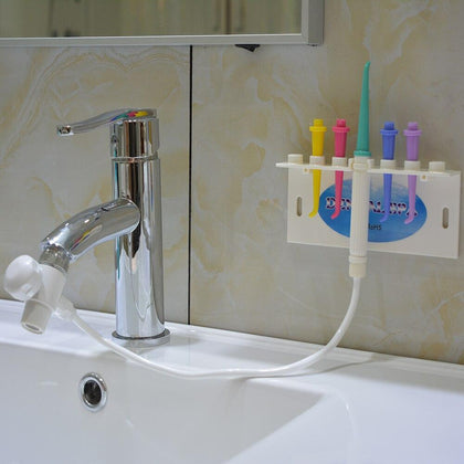 Vaclav Faucet Water Flosser Oral Irrigator Dental Flosser Dental SPA Floss Water Jet Pick Water Dental Pick Oral Irrigation Pic