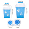 Bolux Pet Cats Dogs Foot Clean Cup For Dogs Cats Cleaning Tool Soft Plastic Washing Brush Paw Washer Pet Accessories For Dog