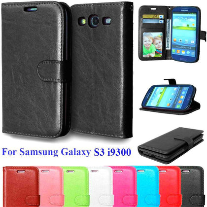 Case For Samsung Galaxy S3 Cell Phone Wallet Flip Cover For Samsung Galaxy S3 I9300 Neo i9301 Duos i9300i Vertical Phone Cases