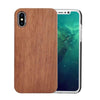 100% Original Real Wood Case For Iphone X 8 7 6 6S Plus 5 5S Se Fundas Genuine Natural Wooden + Hard Pc Back Cover Phone Cases