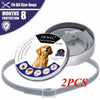 Dewel Pet Dog Flea Collar Anti Flea Ticks Collars For Cat Dog Mosquitoes Outdoor Protective Adjustable Repels Dog Accessories