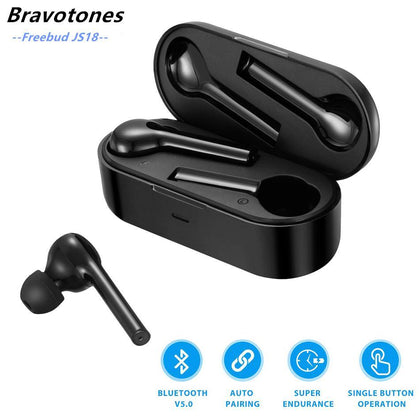 Freebud Touchable 5.0 Bluetooth Earphone HD Stereo TWS Wireless Earphones Noise-Cancel Earbuds Gaming Headset for iphone xiaomi