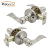 Probrico Keyed Alike Door Lock Stainless Steel Security Safe Brushed Nickel Door Handle Knob Entrance Locker Dl12061Snet