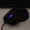 H100 Professional Gaming Mice Devices Adjustable 5500Dpi Wired Gaming Mouse 7 Buttons Luminescence Computer Mouse For Pc Laptop