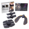 Yosyo 6 Pack Ems Smart Muscle Stimulator Abdominal Trainer Pad + Ems Hip Trainer Buttocks Butt Lifting Slimming Massager Unisex