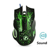 Wired Gaming Mouse Silent Game Mouse Gamer Cable Usb 6 Buttons Ergonomic Mice Colorful Led Optical Mause For Pc Computer Game X9