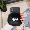 Oryksz For Iphone X Case Luxury Cartoon Totoro Silicone Hang Rope Soft Cases For Iphone X Xs Xr Xs Max 6 6S 8 7 8Plus Back Cover