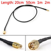 Areyourshop Rg174 Cable Mcx Male Plug To Sma Male Straight Crimp Coax Pigtail 20Cm 50Cm 1M 2M Wholesale Connector Plug Jack