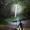 Waterproof Bike Light 3Xt6 Led Front Bicycle Headlight 4 Modes Safety Night Cycling Lamp+Rechargeable Battery Pack+Charger