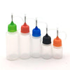 5Pcs 3/5/10/15/20/30/50/60/100/120Ml Plastic Squeezable Needle Bottles Eye Liquid Dropper Sample Eyes Drop Refillable Bottle
