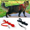 Cat Harness And Leash Nylon Product Adjustable Traction Harness Belt for Cat/Kitten Halter Collar