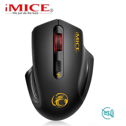 iMice Silent USB Wireless Mouse 2000DPI USB 3.0 Receiver Optical Computer Mouse 2.4GHz Ergonomic Mice For Laptop PC Mouse