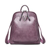 New Vintage Women Backpack High Quality Leather Brand Female Shoulder Bag Lady Multifunction Backpack Hot School Bags For Girls