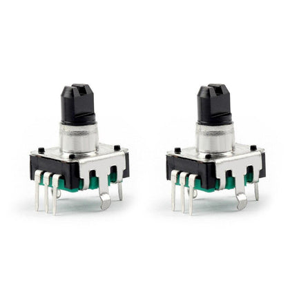 Areyourshop Potentiometer Rotary Encoder With Switch EC12 Audio Digital Potentiometer 10mm Handle 2/8Pcs Wholesale Switches