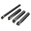 10Pcs Ccmt09T304 Carbide Insert+4Pcs Lathe Turning Tool Holder Set+4Pcs Wrench For Lathe Turning Tool Machine Tool Sets