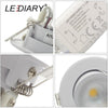 Lediary Cob Led Downlights Real 3W 5W 110V-240V White Ceiling Spot Lamp 2.2 Inch 55Mm 75Mm Cut Hole No Flicker Lighting Fixtures