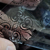 Lace Flower Pattern Nail Foil Decals Black & White Gel Diy 3D Sticker Polish Nail Art Decoration Tool Without Adhesive