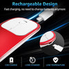 Zienstar Rechargeable Aluminum Alloy Silent Click 2.4G Wireless Mouse With Usb Receiver2400Dpi ,600Mah Battery For Mac,Computer