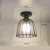 Ceiling Lights Iron Modern Ceiling Lamps For Living Room  Industrial Decor E27 Led Light Fixture Restaurant Lamp Modern Lantern