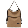 Fashion Women Backpack Simple Canvas Backpack Large Capacity Bookbag Waterproof Anti Theft Travel Backpack Mochilas Mujer 2018