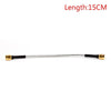 Areyourshop Sma Male To Sma Male Rf Extension Coax Pigtail Semi-Rigid Cable Rg402 15/30/50Cm 50 Ohm Plug Jack Cable Connector