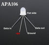 Best Price 2~1000Pcs Ic Apa106 F8 8Mm / F5 5Mm Round Rgb Full Color Neo Pixel Arduino Frosted Led Chip ( Like Ws2812B) 5V