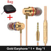 Musttrue M6 Earphone Headphones Headset With Mic Stereo Bass Sound Music Gaming Earbuds For Phones Mp3 3.5Mm Wired Earphones
