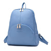 Women Backpack Leather Bag Feminine Sac A Dos School Bags For Teenager Girls Female Travel Red White Large Capacity High Quality